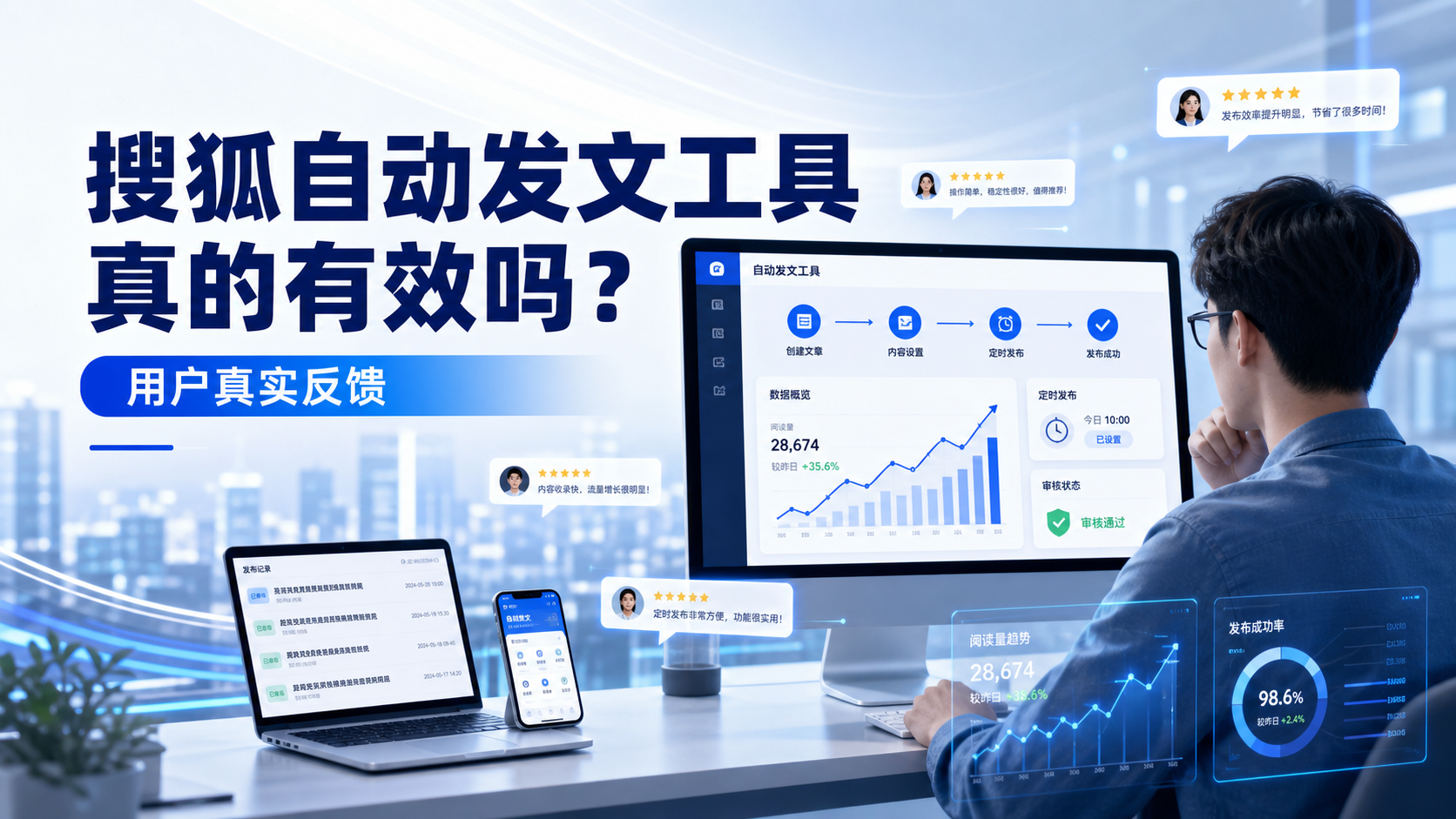 搜狐自动发文工具真的有效吗?东方用户的真实反馈